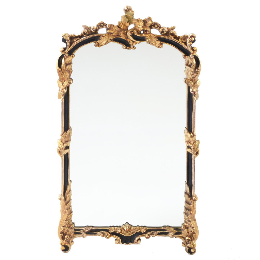 Rococo Style Gilded Wall Mirror