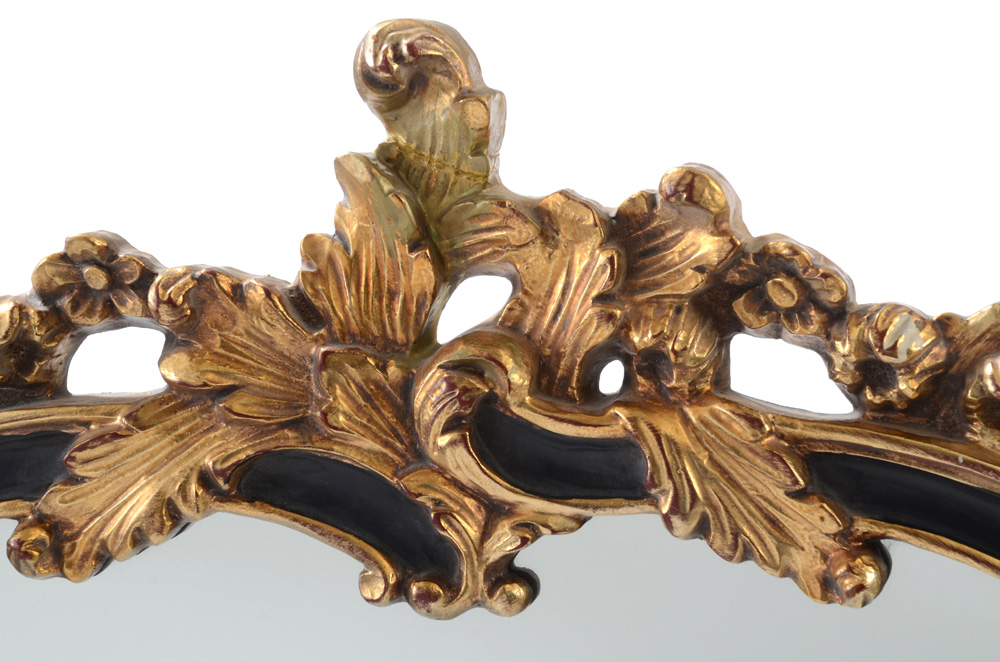 Rococo Style Gilded Wall Mirror