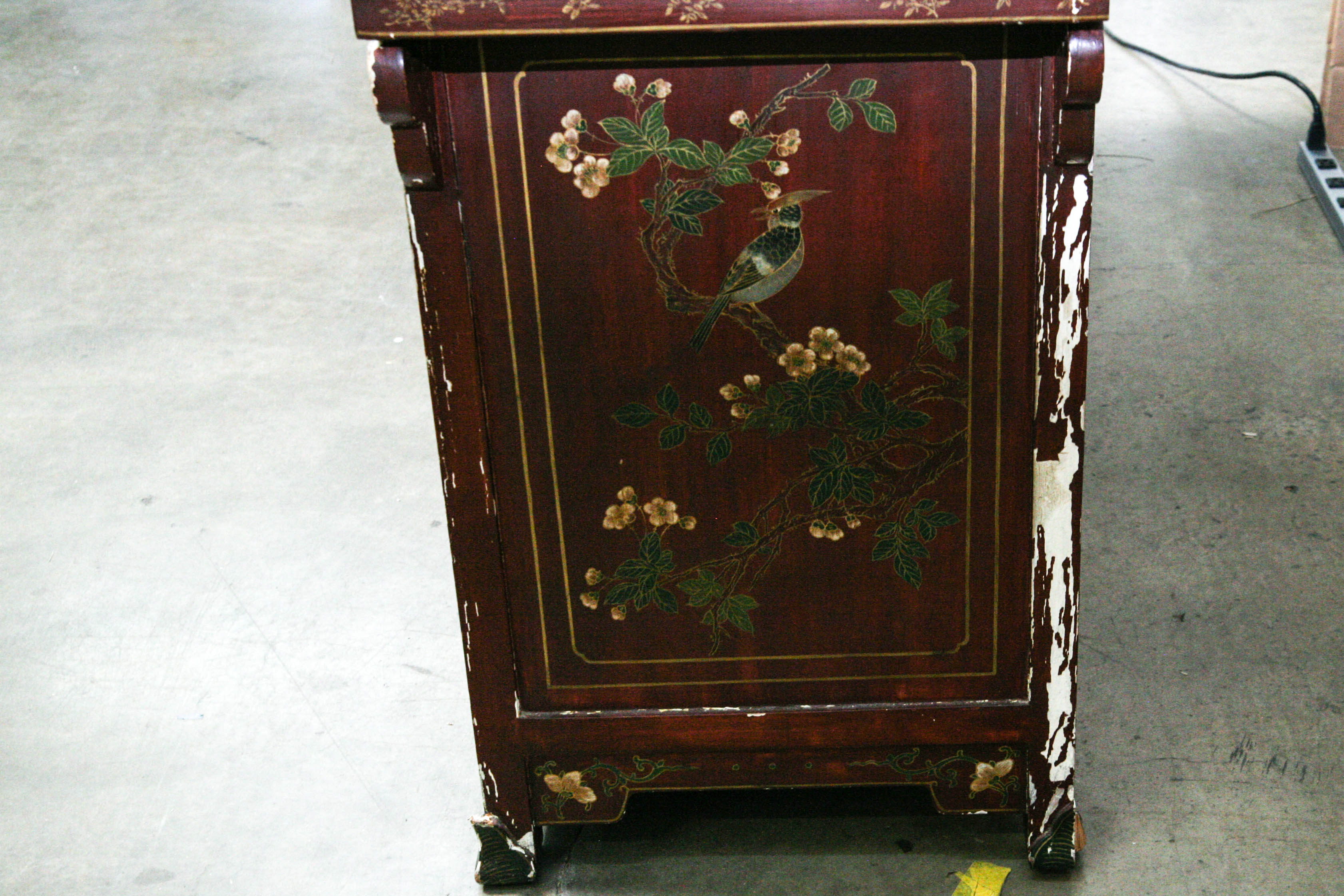 Chinoiserie Painted Sideboard