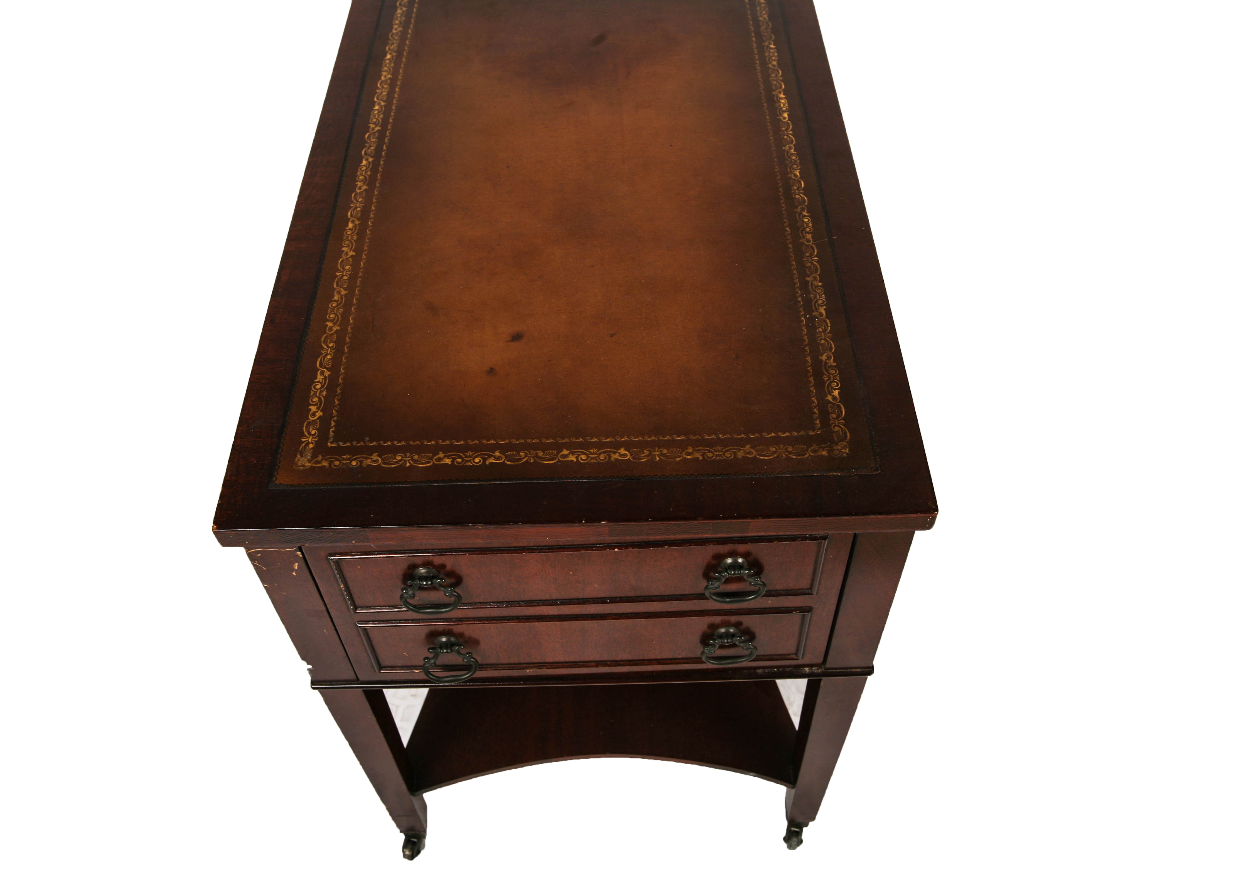 Vintage Mahogany End Tables