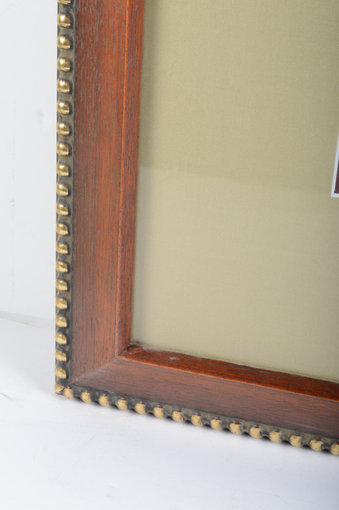 Offset Lithograph Print after Robert Christie "German Shorthair Flag"