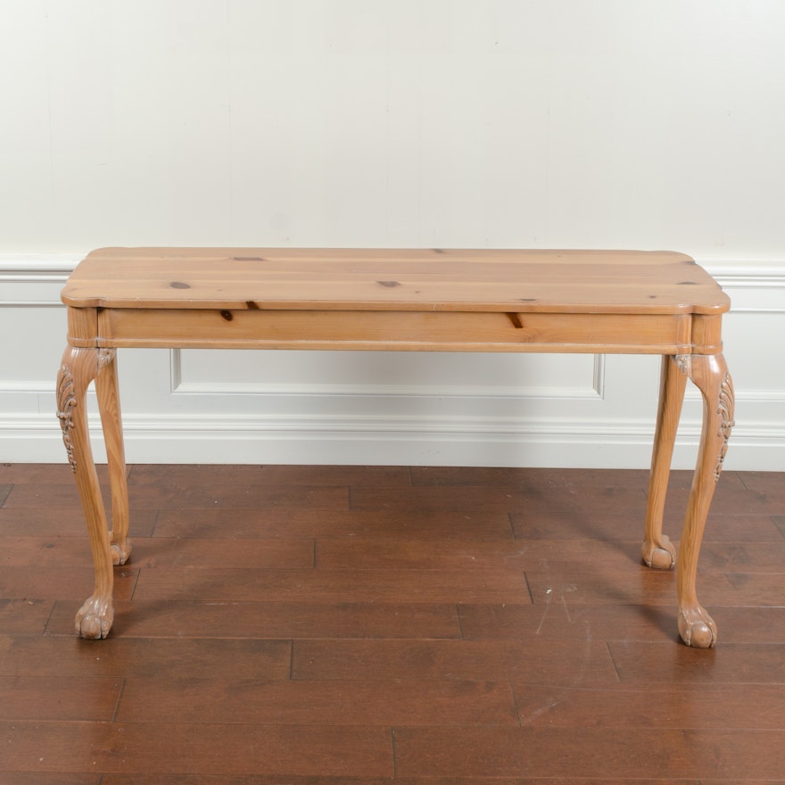 Chippendale Style Console Table