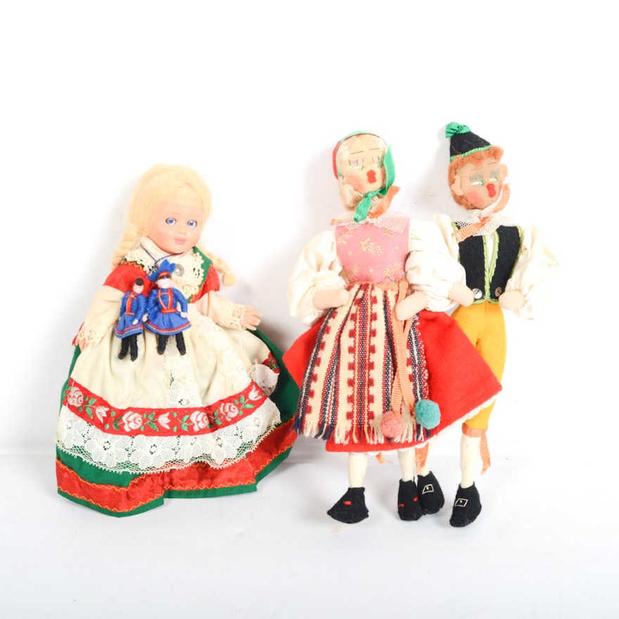 Norway Souvenir Dolls