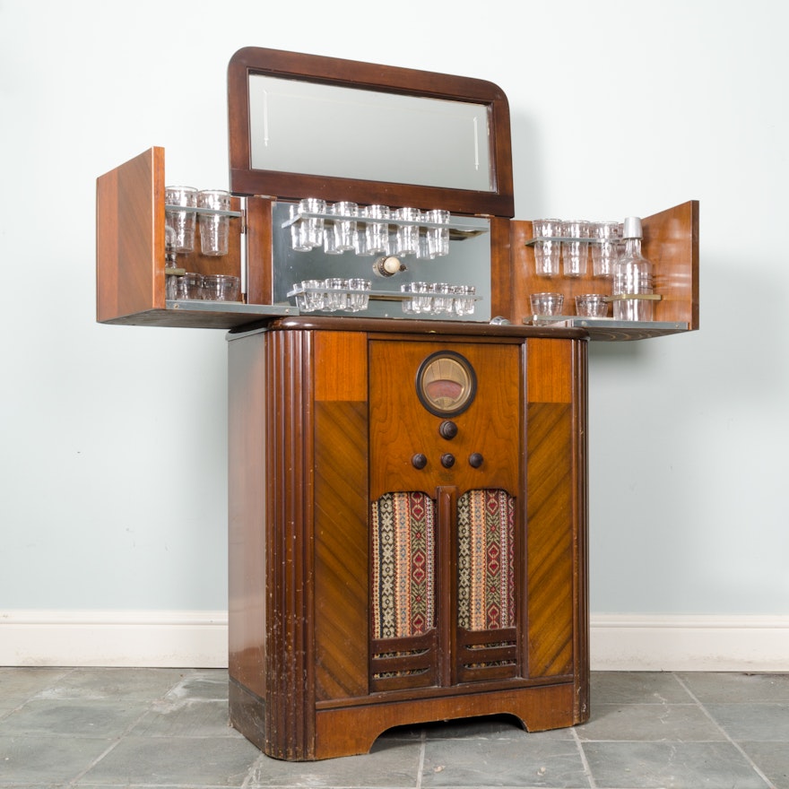 Art Deco "Radiobar" by Philco