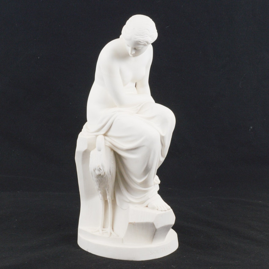 Minton Parian Porcelain Figure of 'Solitude'