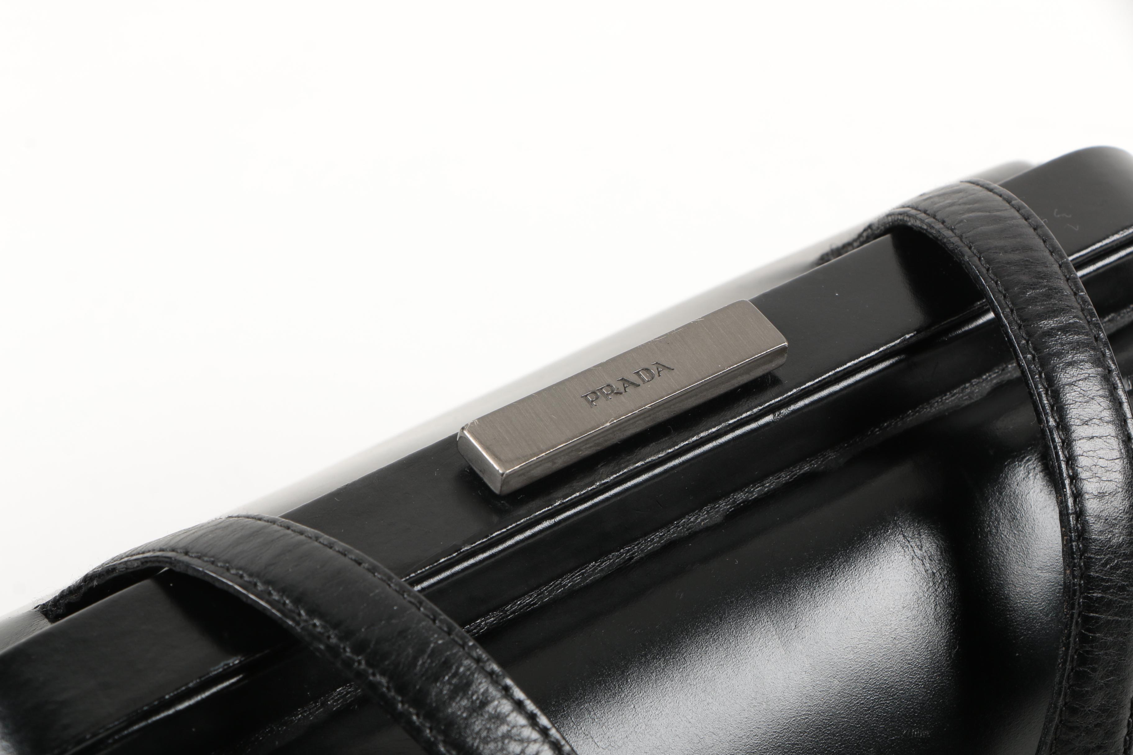 Prada Black Leather Handbag