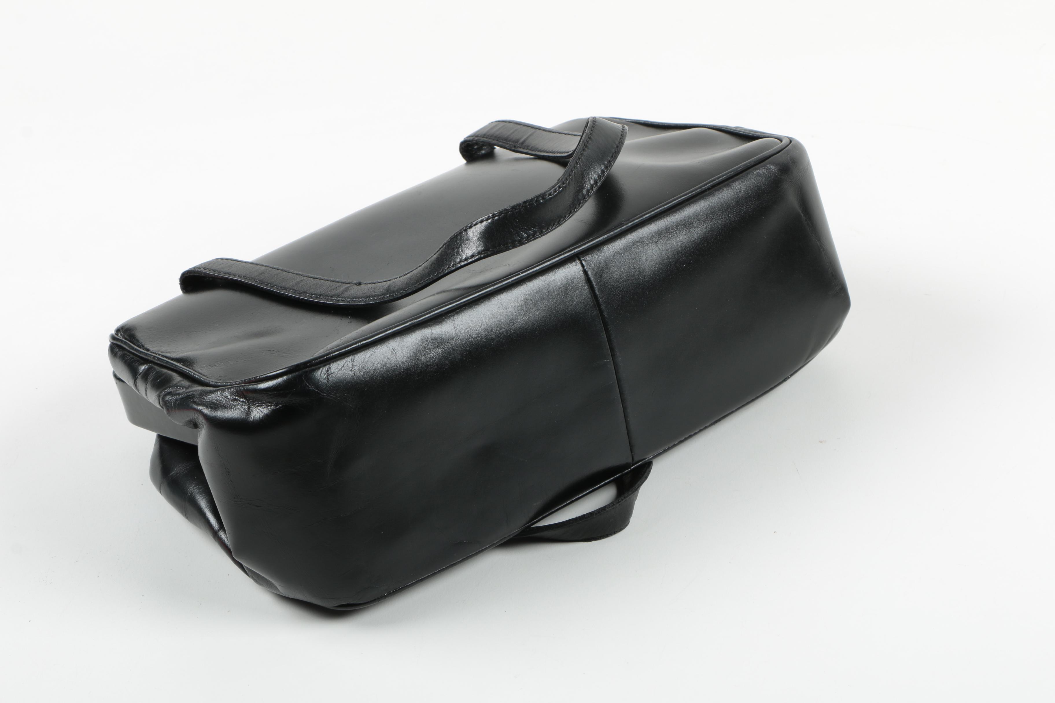 Prada Black Leather Handbag