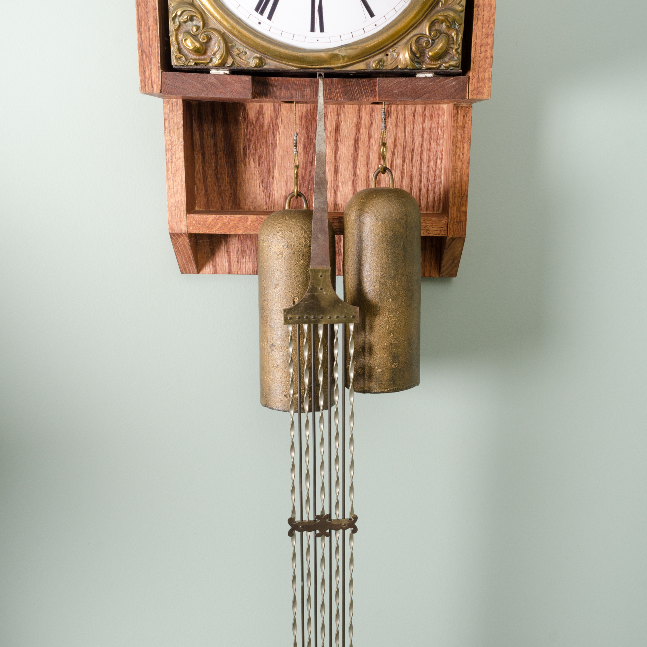 Antique Morbier or Comtoise Wall Clock