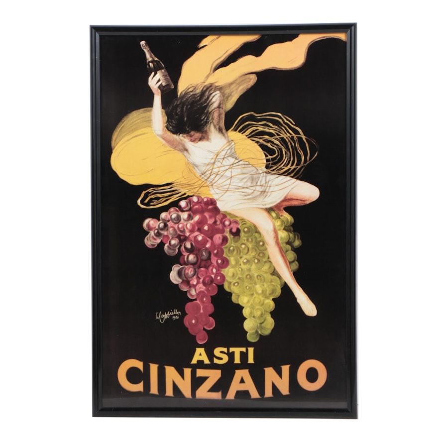 Offset Lithograph Poster for Asti Cinzano