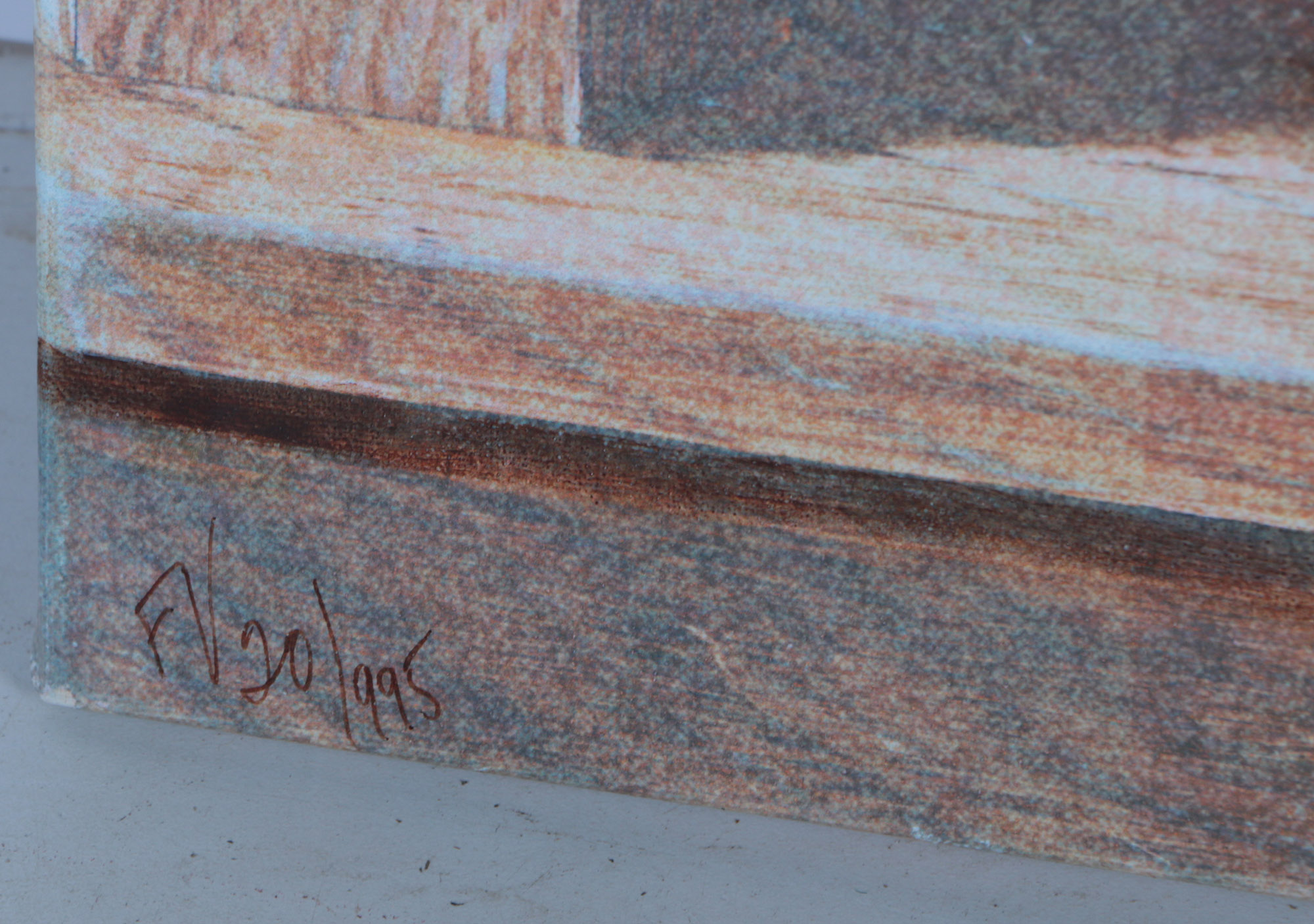 Fabrice de Villeneuve Limited Edition Giclee on Canvas "Lilium"