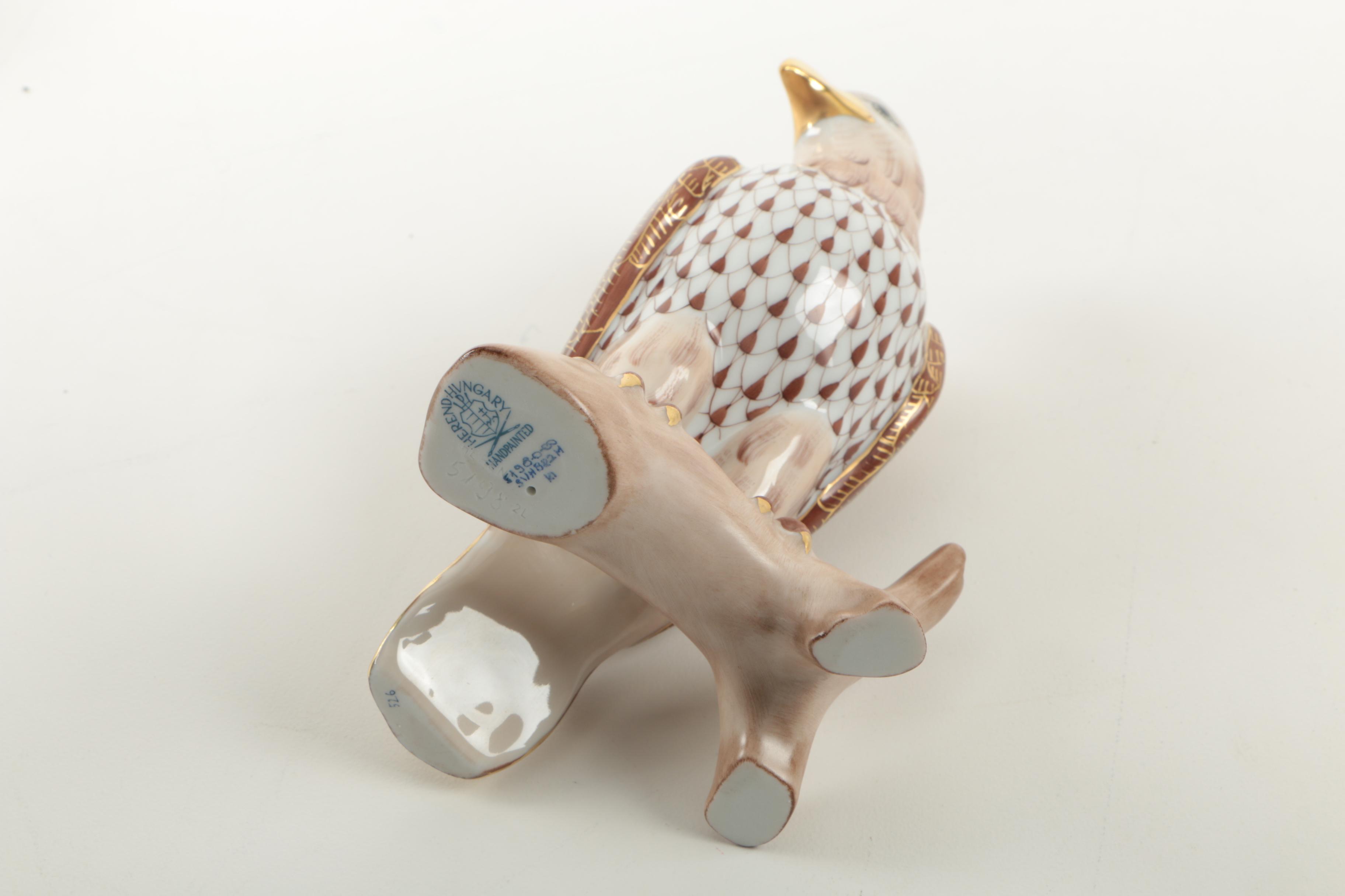 Herend Hungary Eagle Figurine