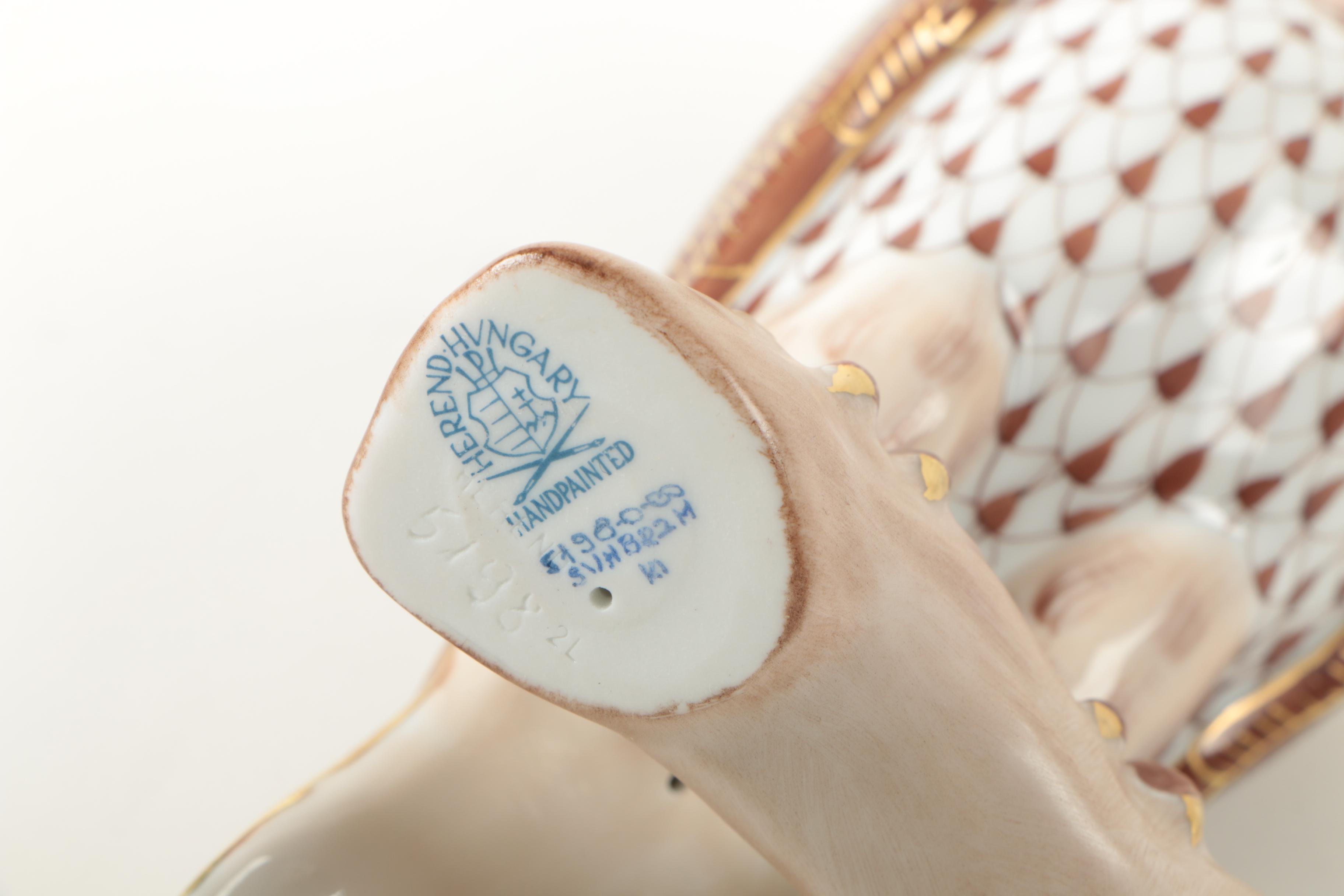 Herend Hungary Eagle Figurine