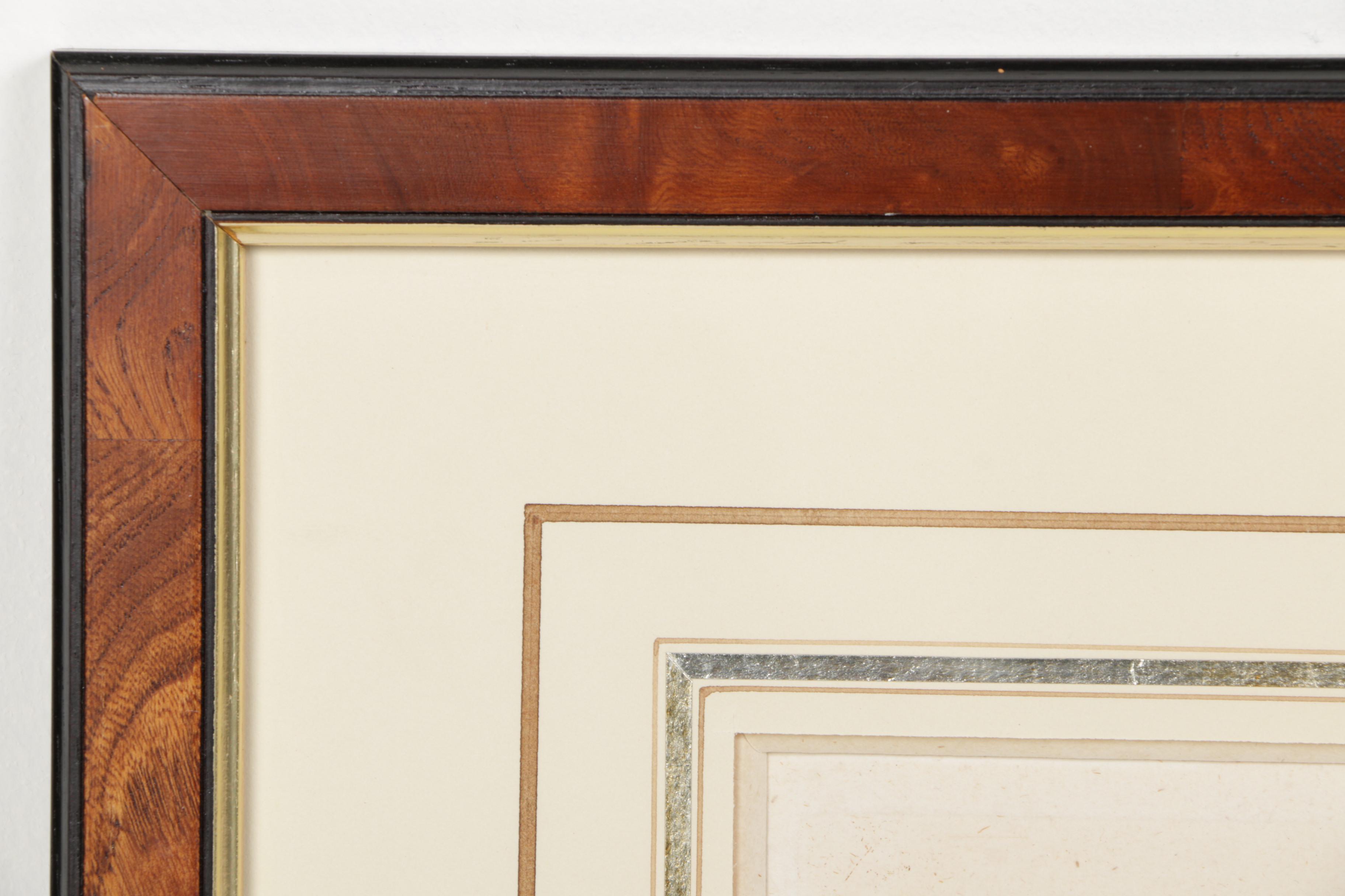 Sim. Watts Etching on Paper After Drawing by Paolo Veronese