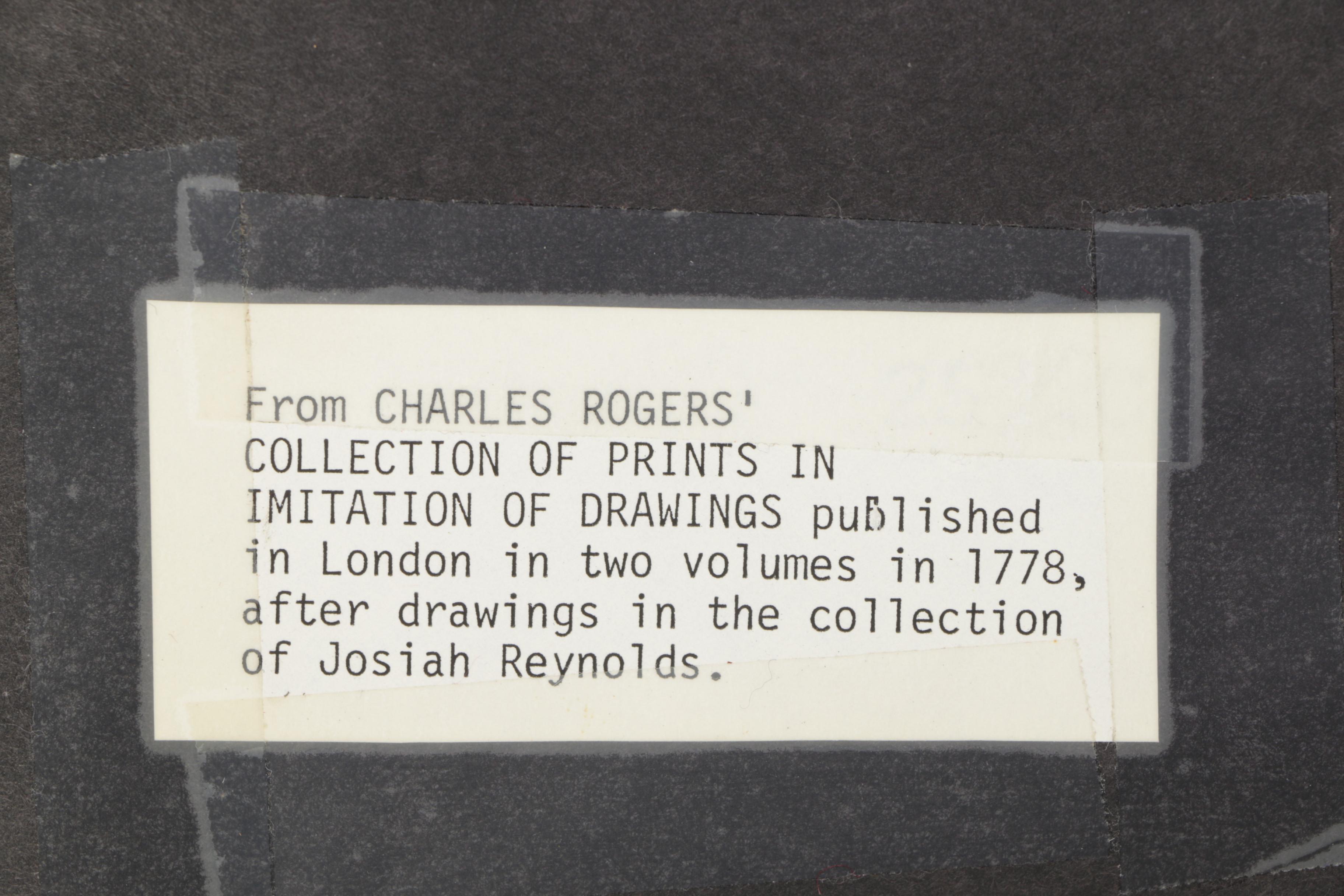 Sim. Watts Etching on Paper After Drawing by Paolo Veronese