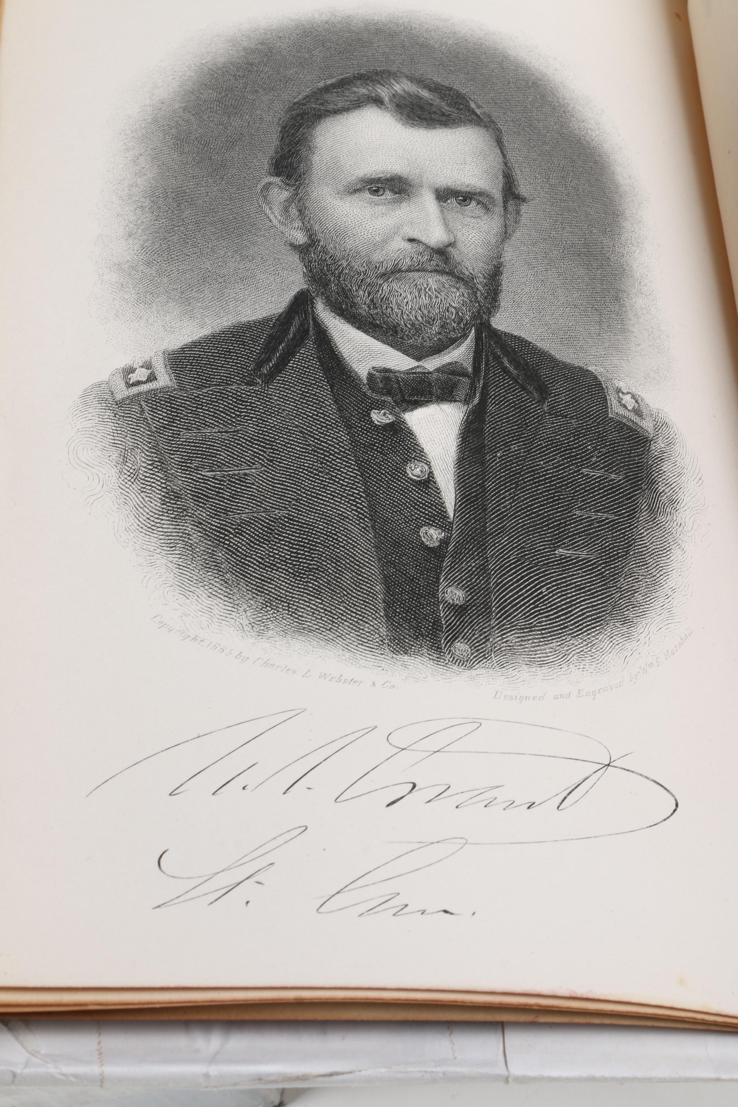 1880s "Personal Memories of U.S. Grant" Vol. I & II
