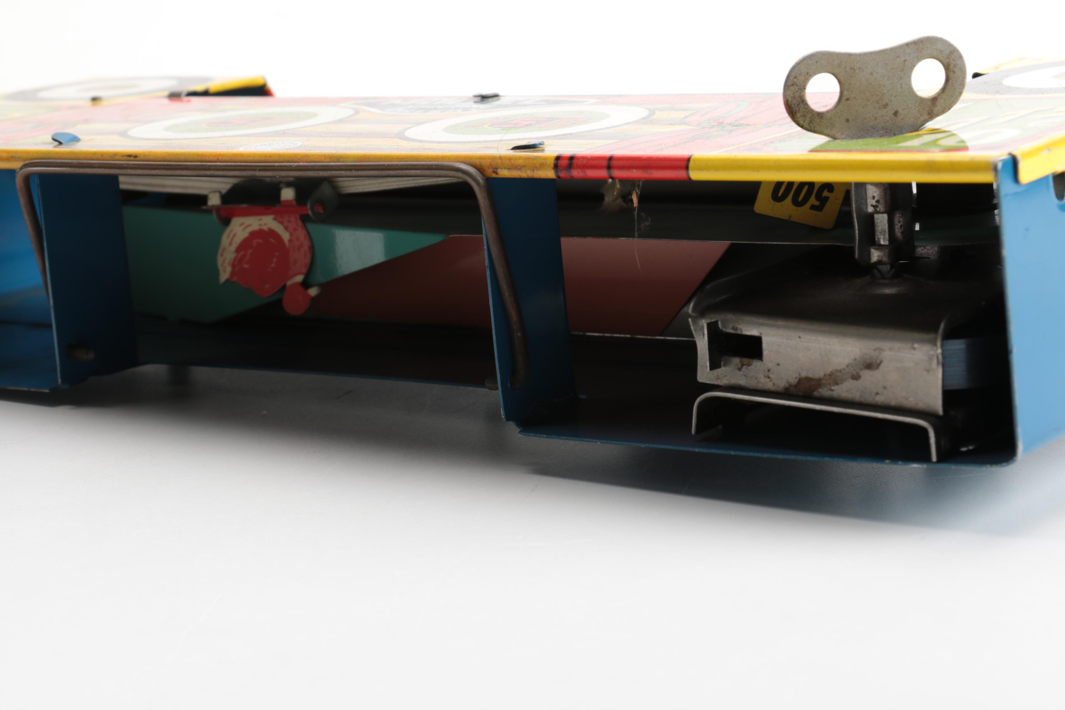 1940s Wyandotte Tin Litho Mechanical Shooting Gallery