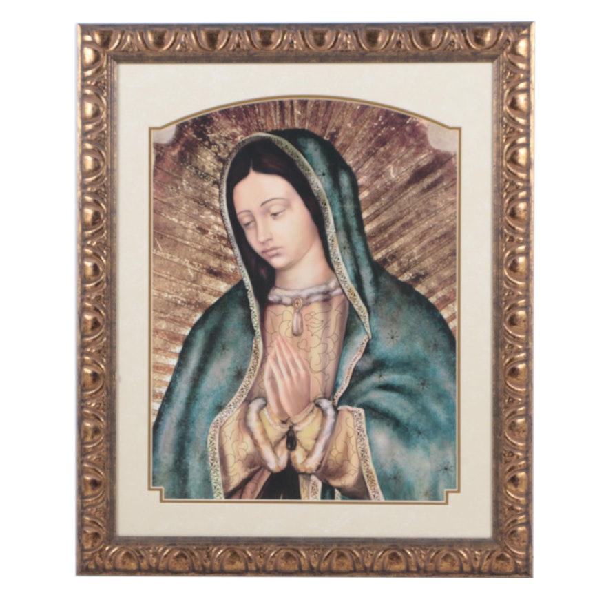 Offset Lithograph After Excerpt "Our Lady of Guadalupe"