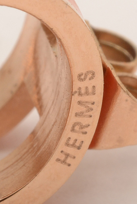 Hermès "Pop H" Pierced Earrings