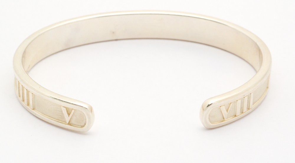 Tiffany & Co. Sterling Silver "Atlas" Cuff Bracelet
