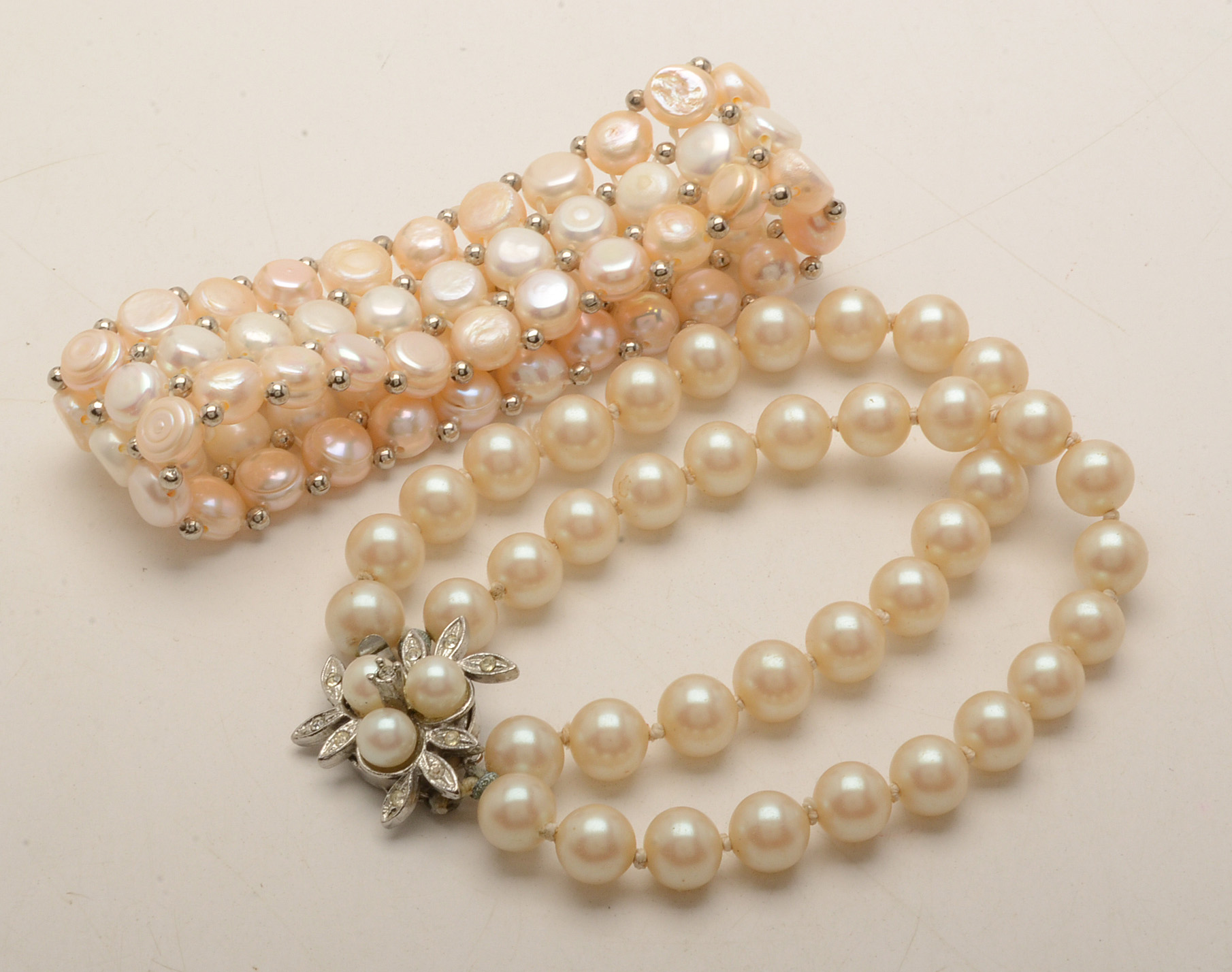 Cultured Pearl and Faux Pearl Costume Jewelry