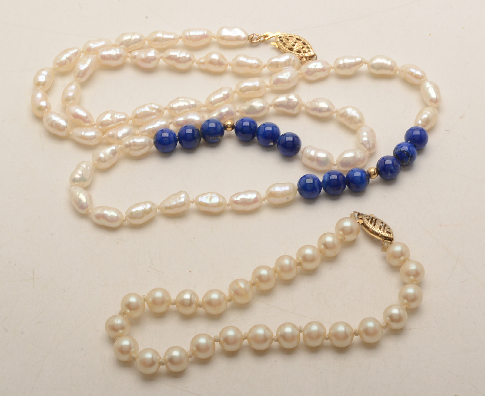 Cultured Pearl and Faux Pearl Costume Jewelry