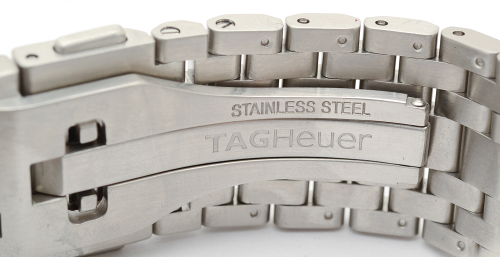 Tag Heuer Monaco Chronograph Steel Bracelet White Automatic