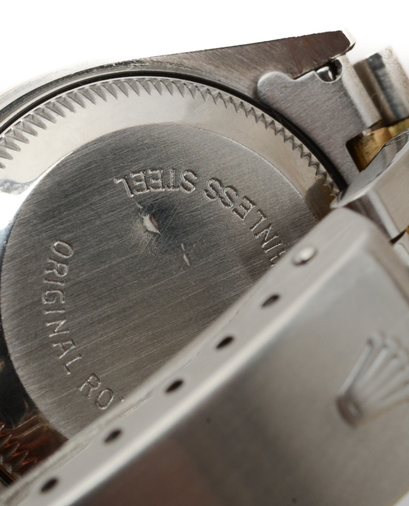 Rolex Ladies Datejust 18K Gold and Steel Champagne Automatic