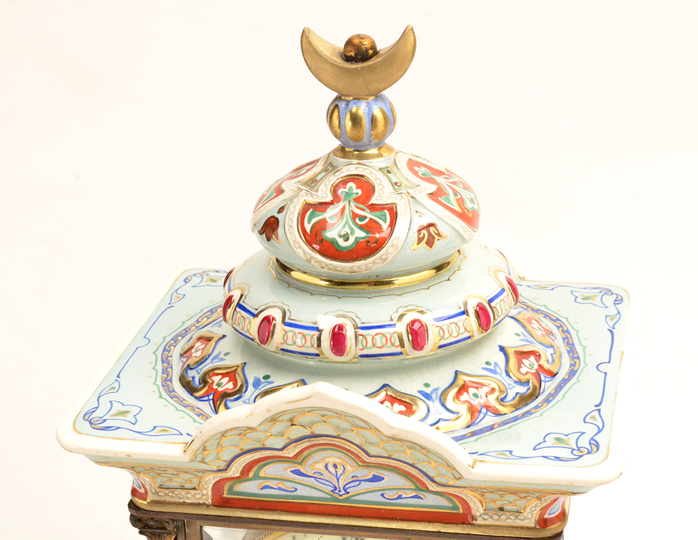 Antique Ansonia "Crystal Regulator" Clock