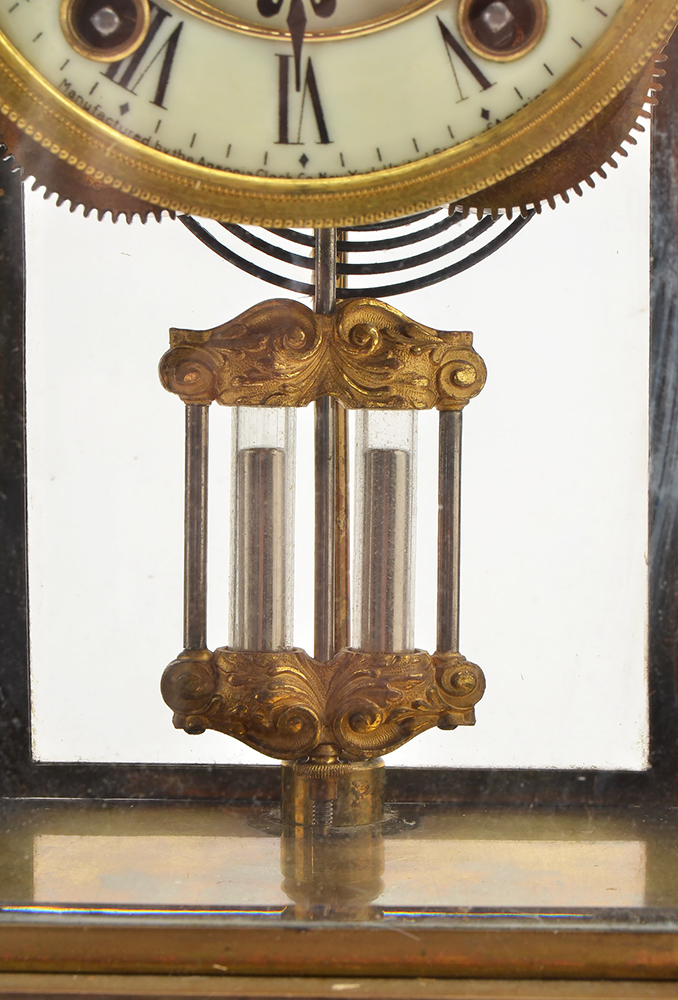 Antique Ansonia "Crystal Regulator" Clock