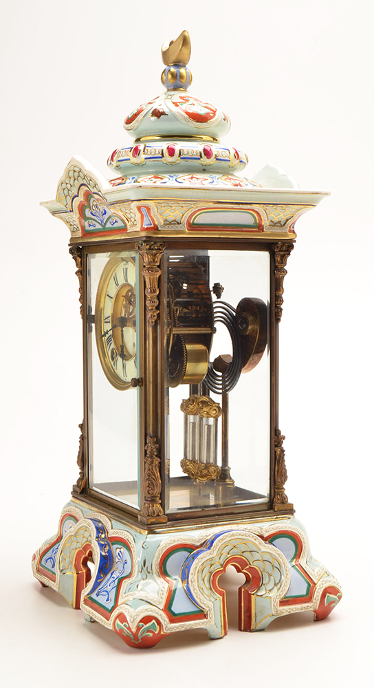 Antique Ansonia "Crystal Regulator" Clock