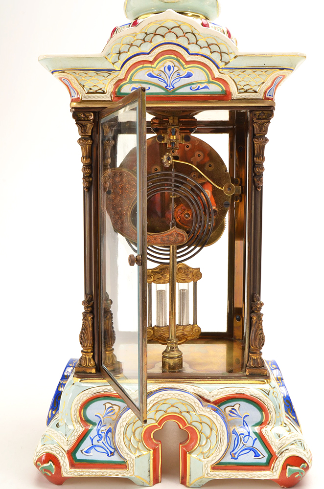 Antique Ansonia "Crystal Regulator" Clock