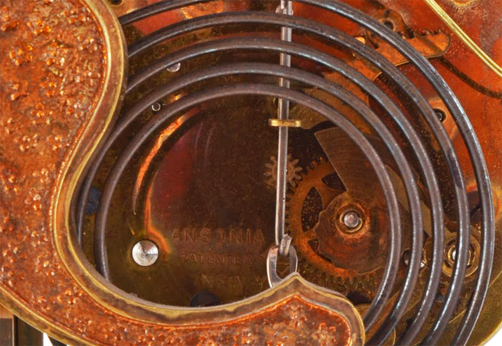 Antique Ansonia "Crystal Regulator" Clock