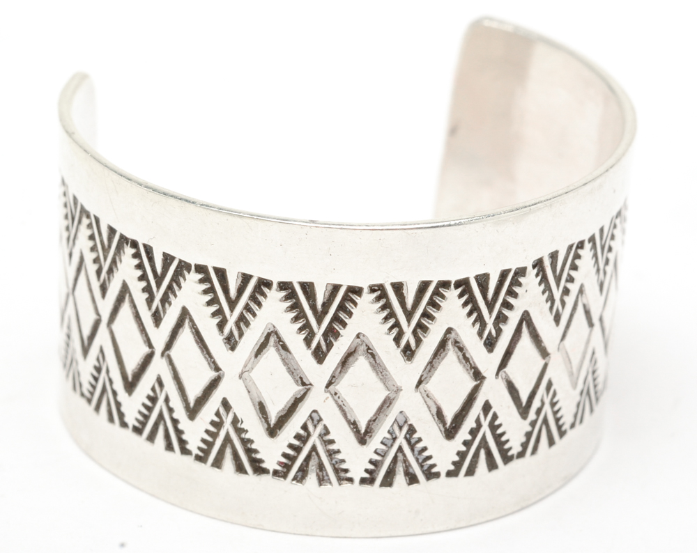 Signed Sterling Silver Earrings and Ponytail Clip