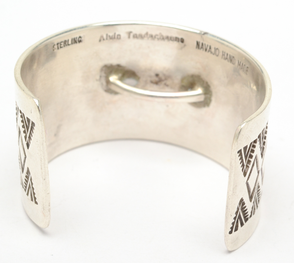 Signed Sterling Silver Earrings and Ponytail Clip