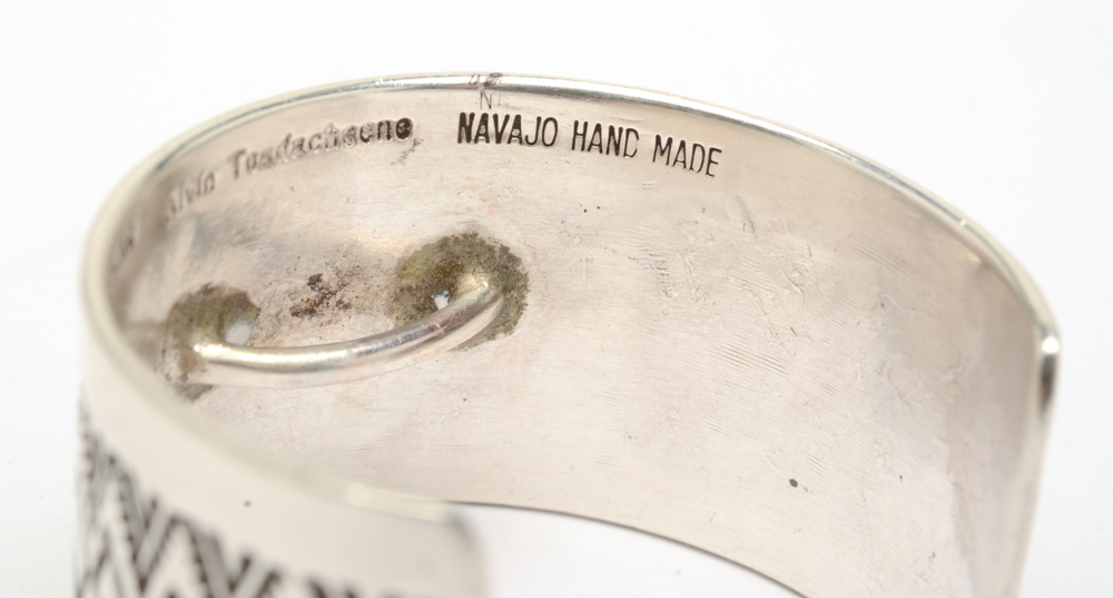 Signed Sterling Silver Earrings and Ponytail Clip