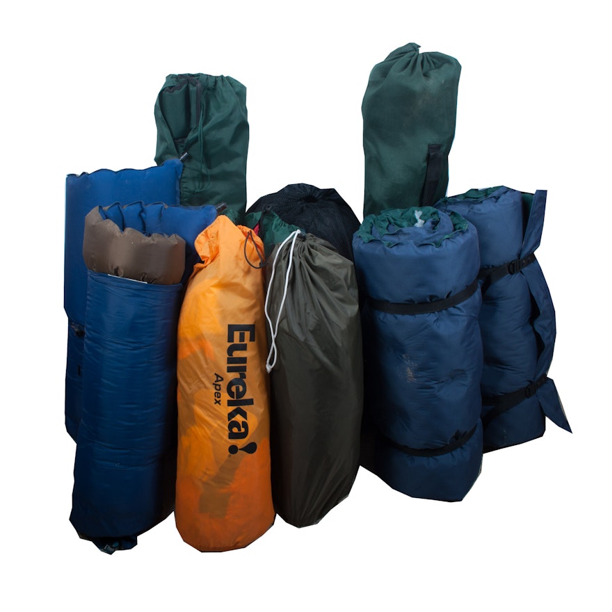 Grouping of Camping Equipment