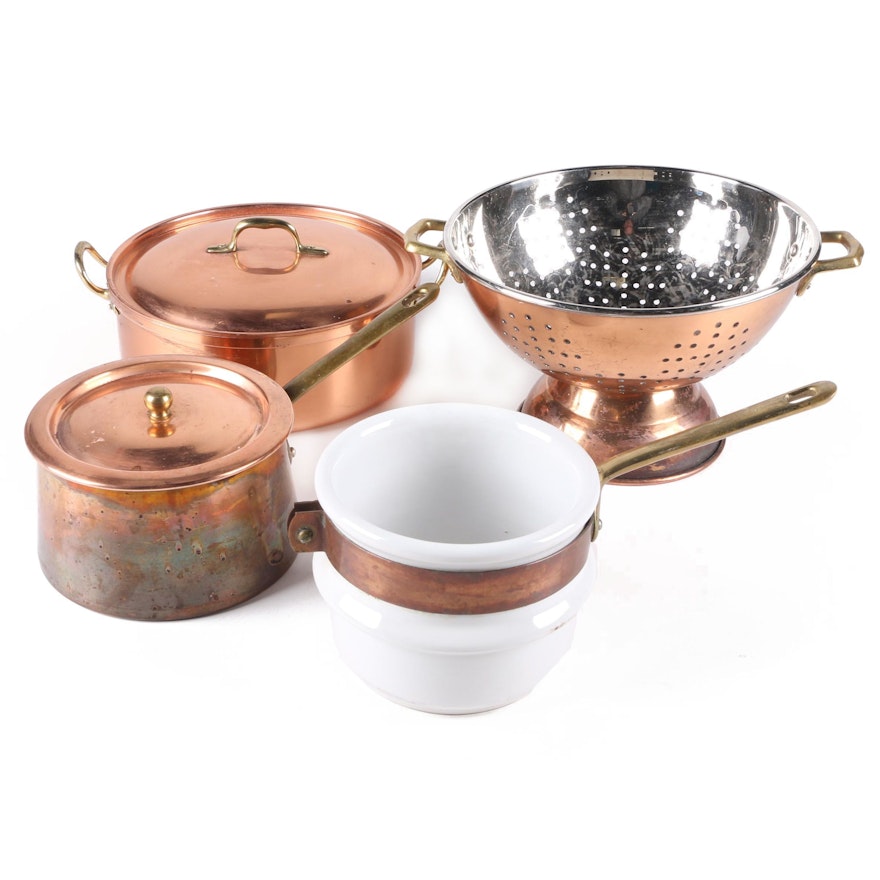 Copper Cookware Including Tagus