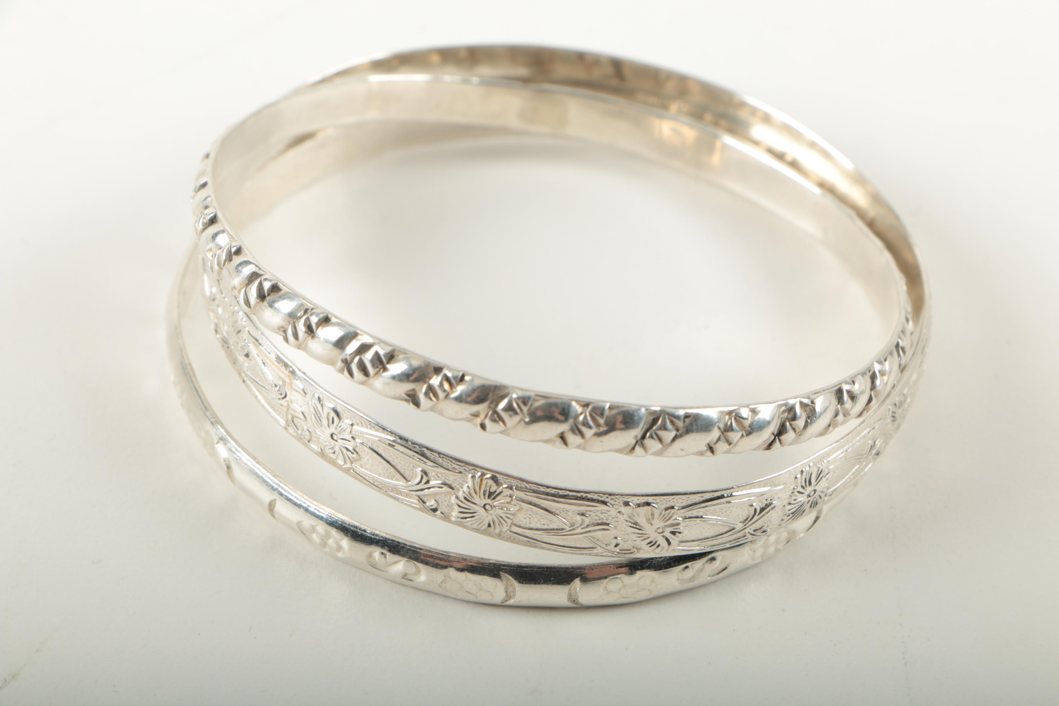 Assorted Jewelry Selection Including Sterling Silver