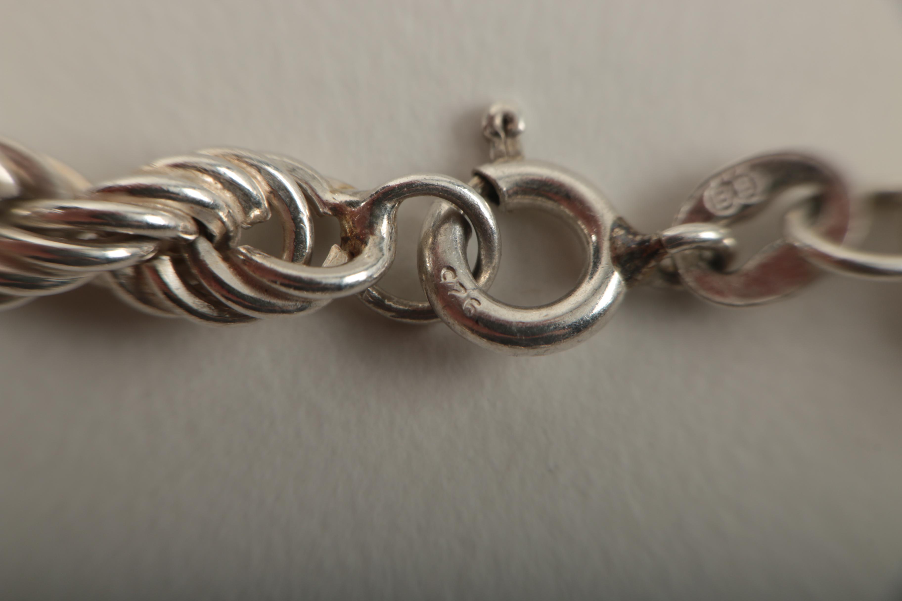 Assorted Jewelry Selection Including Sterling Silver