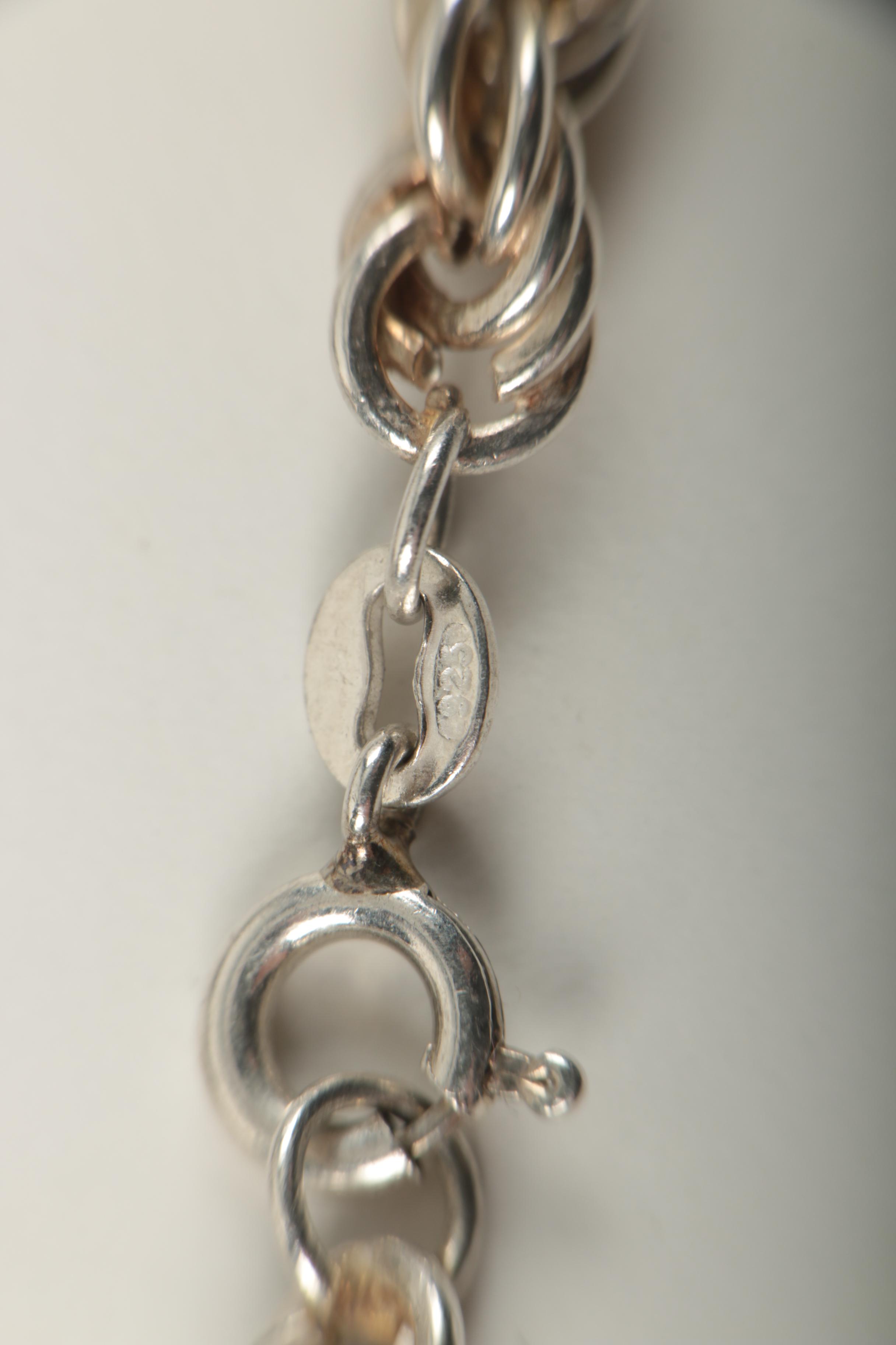 Assorted Jewelry Selection Including Sterling Silver