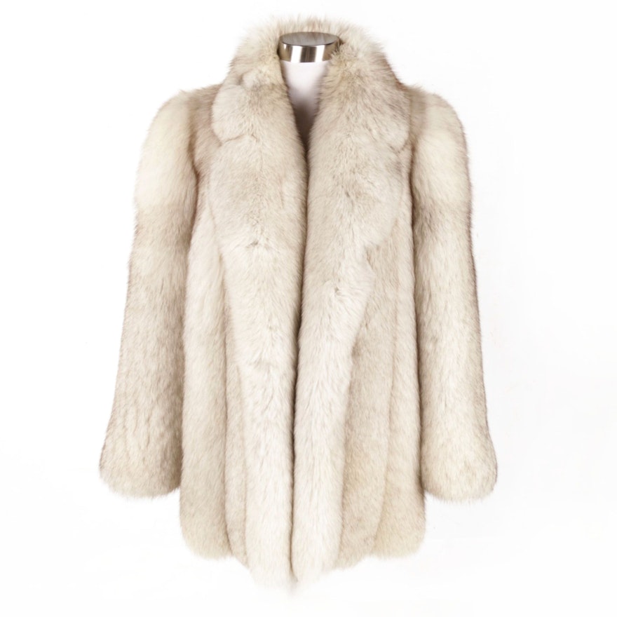 Women's Vintage Bill Blass Furs Fox Fur Coat