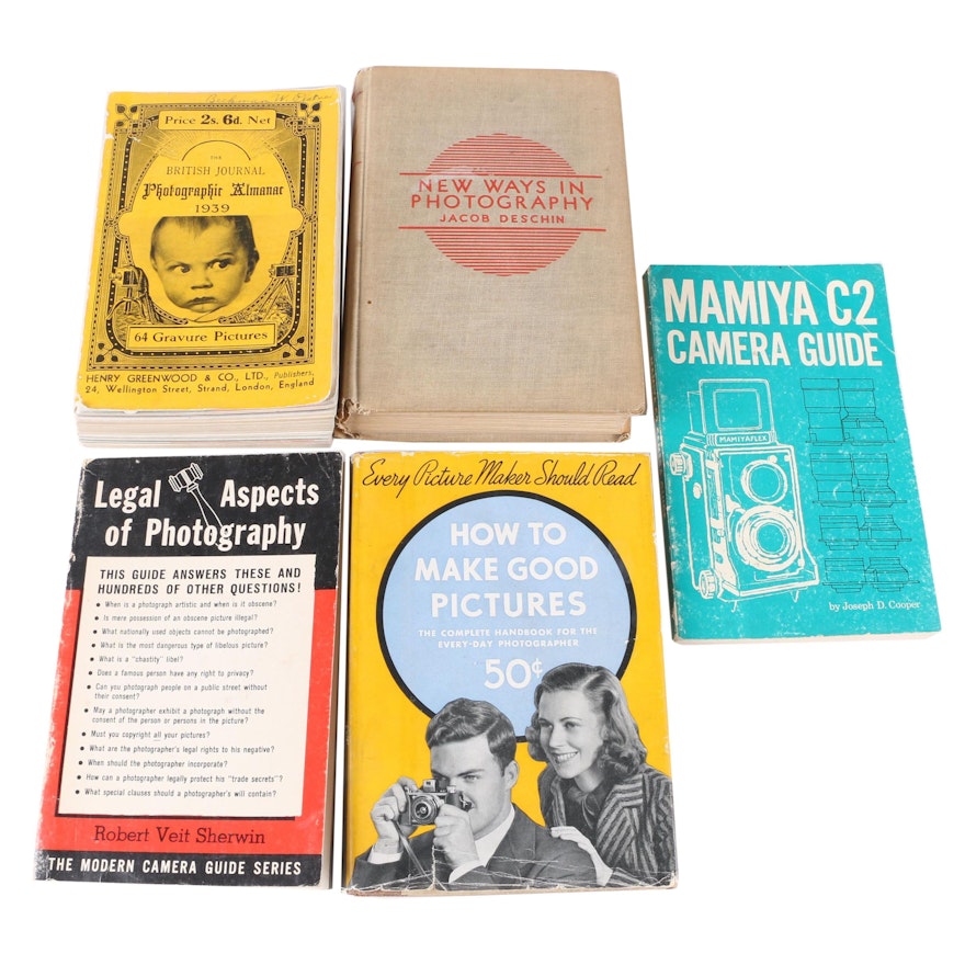 Vintage Camera Books and Guides