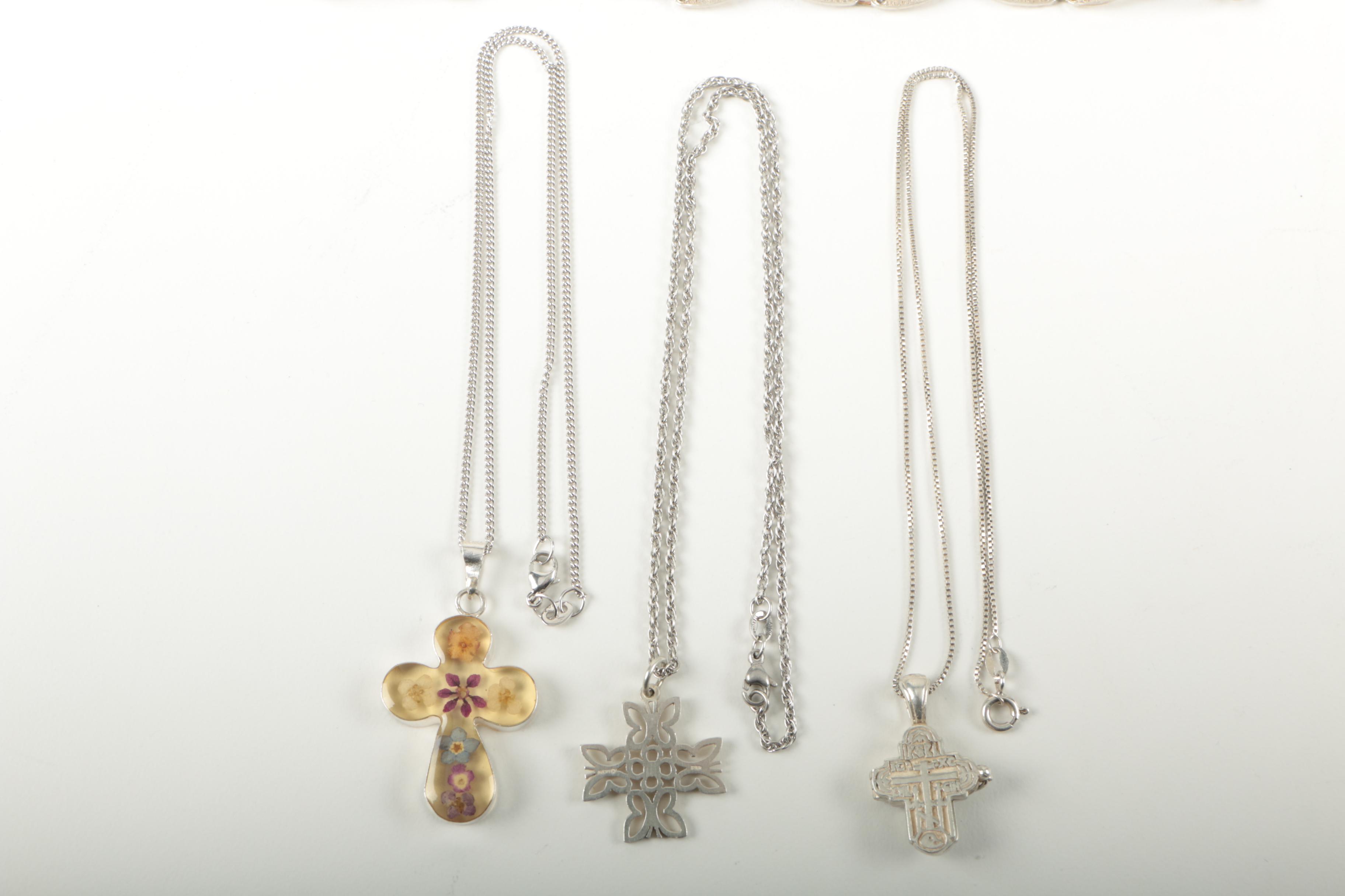 Sterling Silver Jewelry Assortment including James Avery