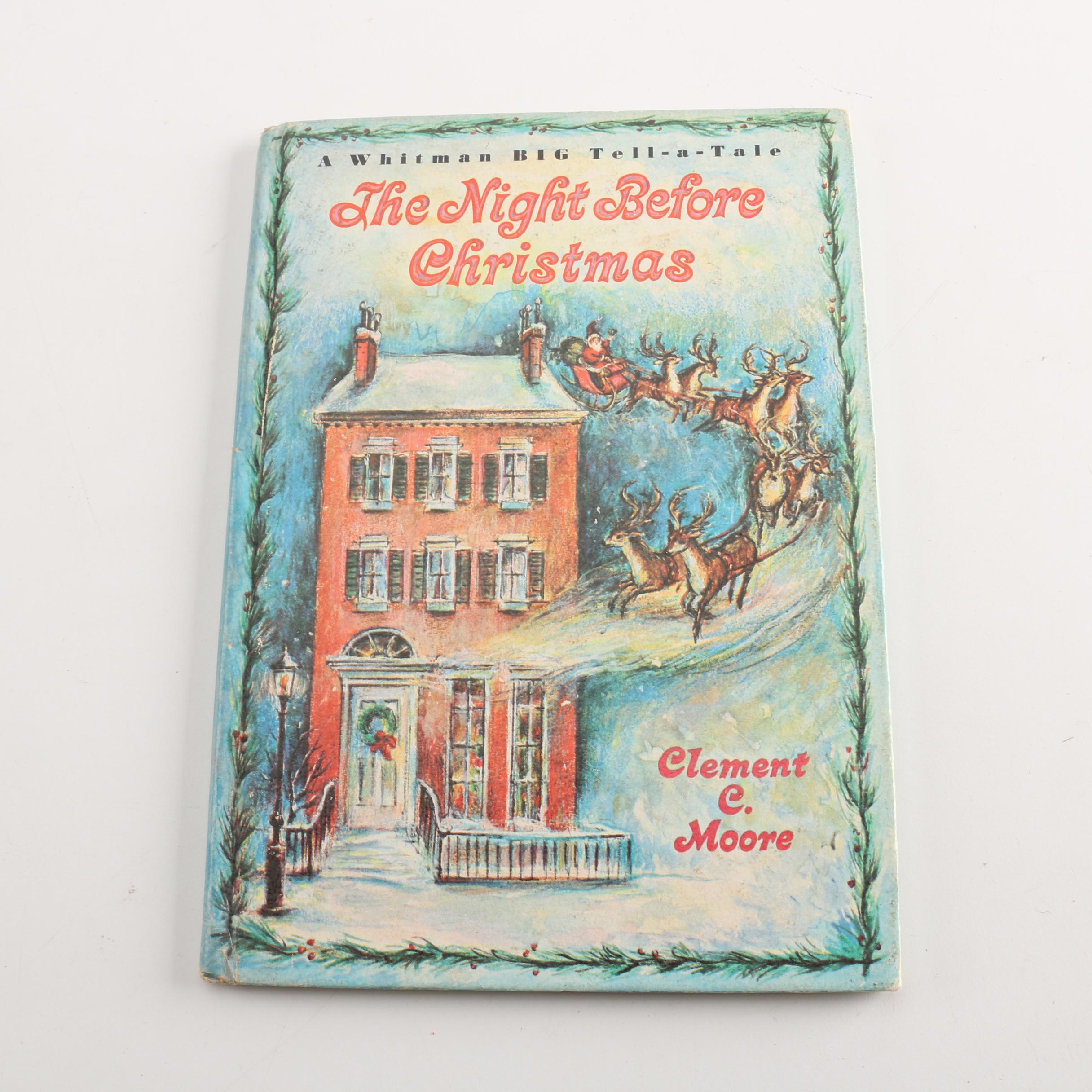 Vintage Christmas Books including "The Night Before Christmas"