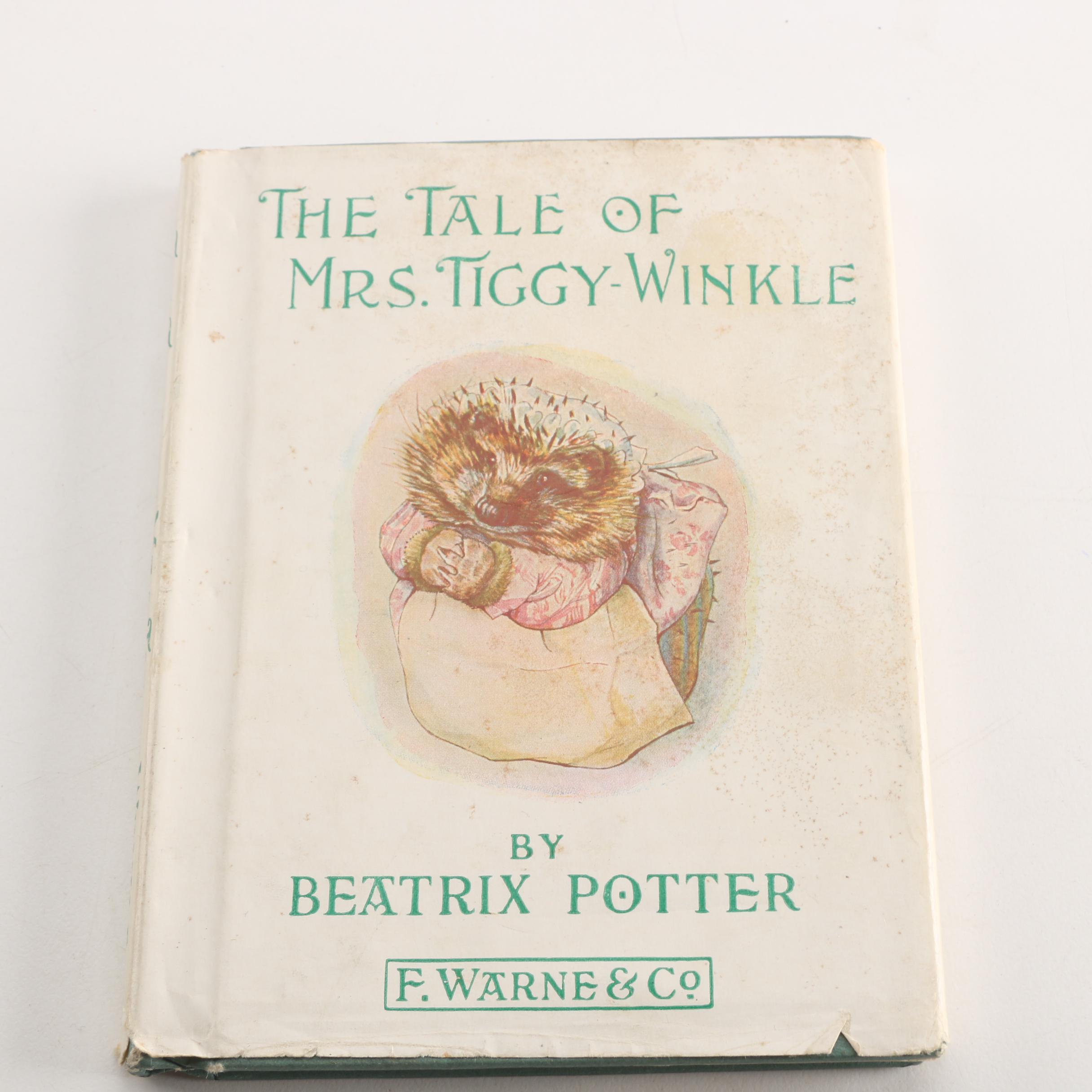 Vintage Children's Books featuring "Mrs. Tiggy Winkle"