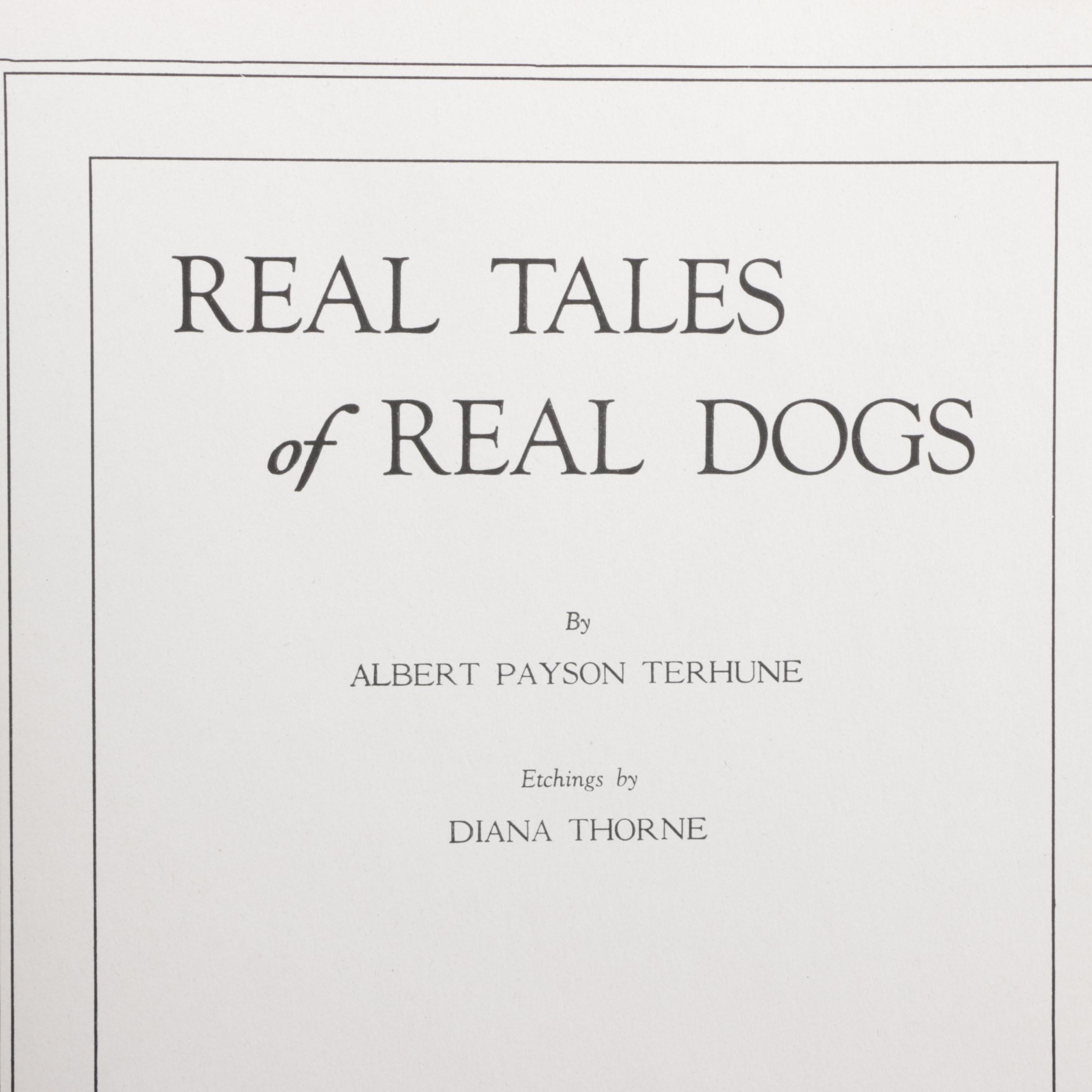 Vintage "Real Tales of Real Dogs" by Albert Payson
