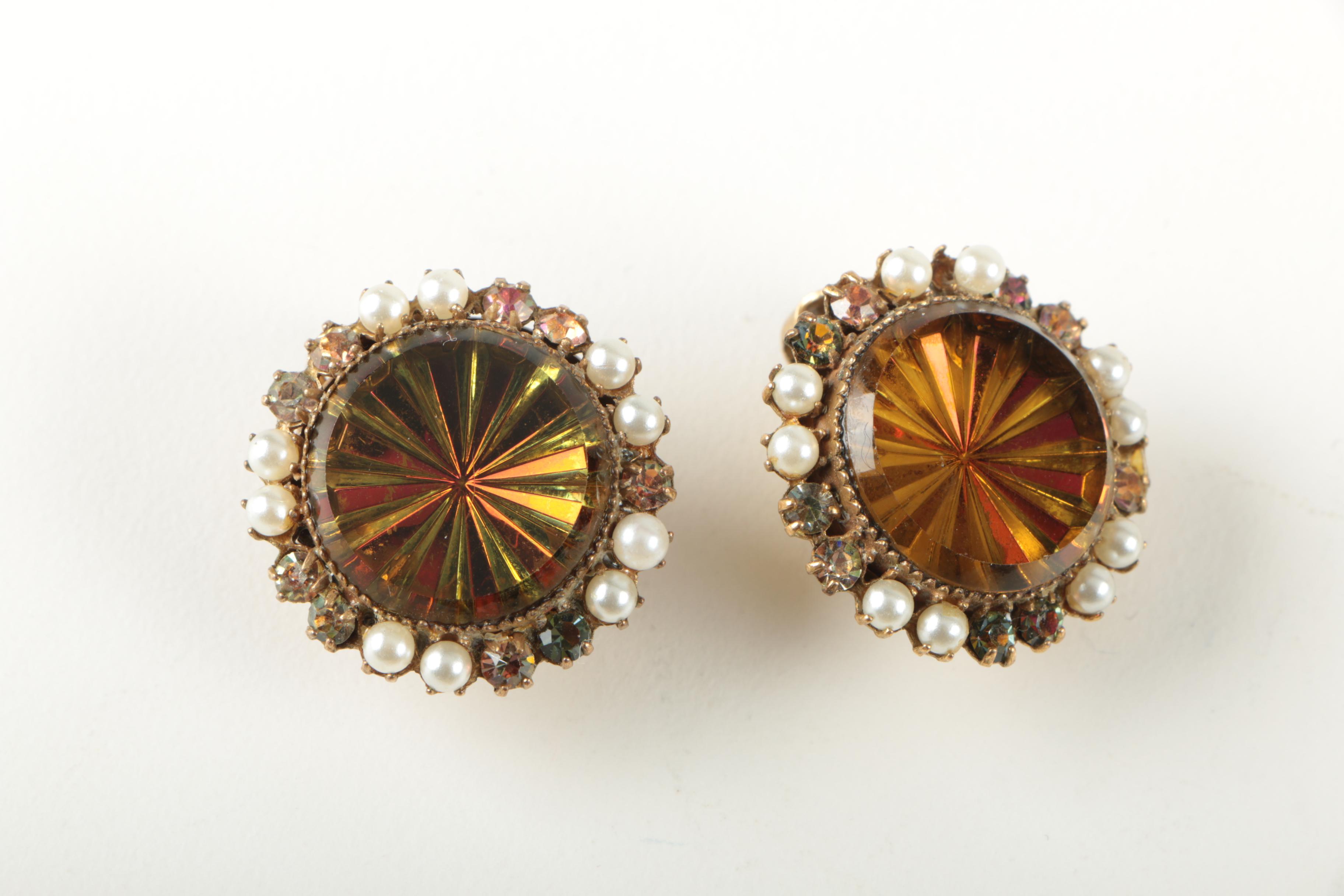 Sterling Silver Jewelry featuring Black Onyx Brooch