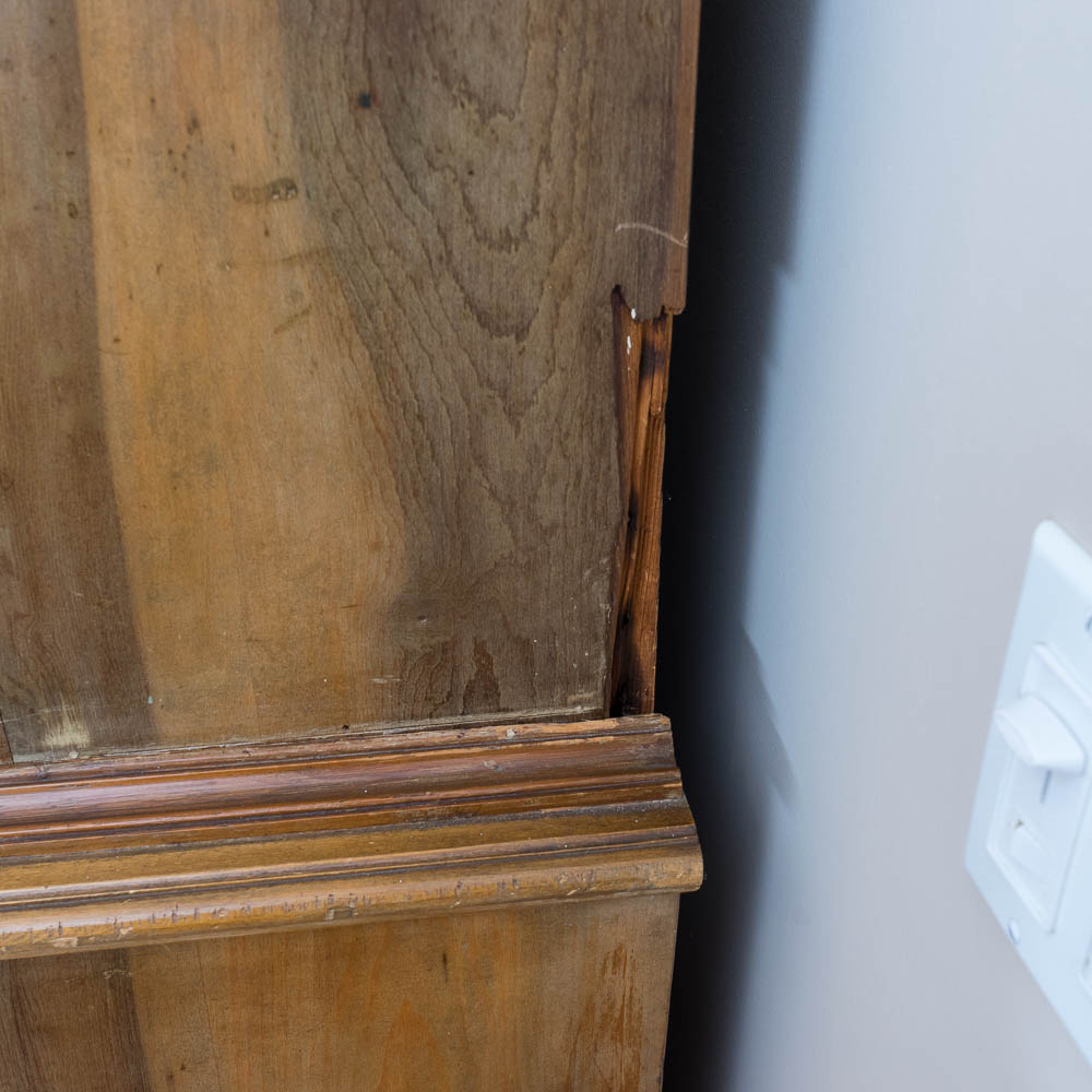 Antique Arts and Crafts Pine Hutch