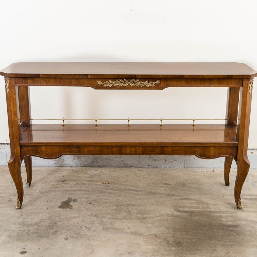 French Empire Style Console Table