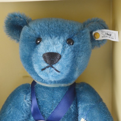 Steiff "Teddy Bear Blue 35 Replica 1908 Club Edition" Teddy Bear